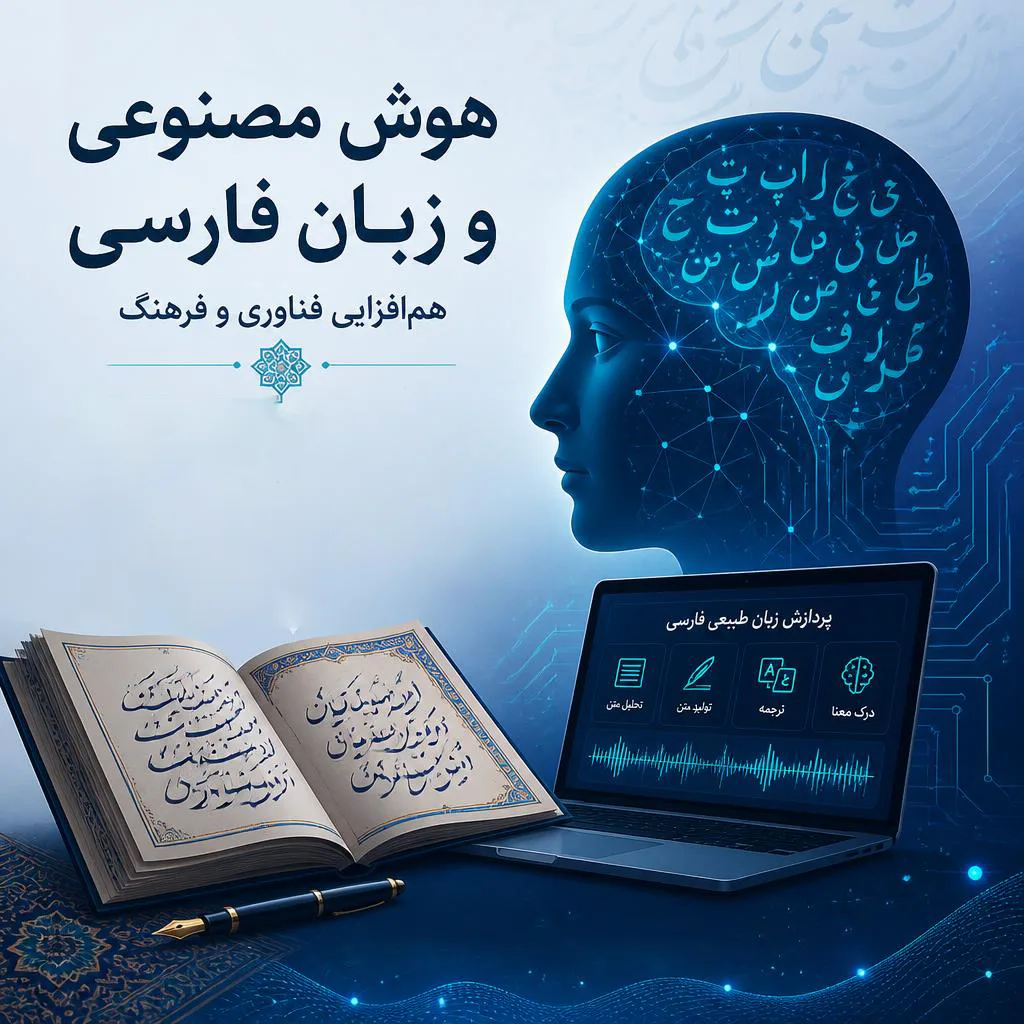 تأثیر هوش مصنوعی بر زبان و ادبیات فارسی